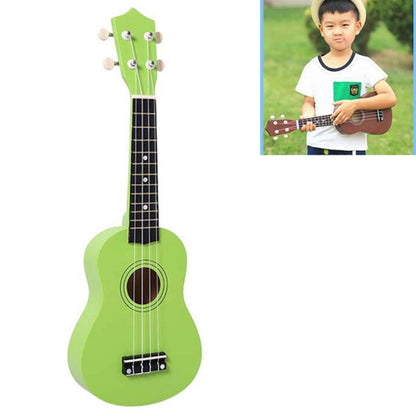 HM100 21 inch Basswood Ukulele Children Musical Enlightenment Instrument(Green) by bashfashion