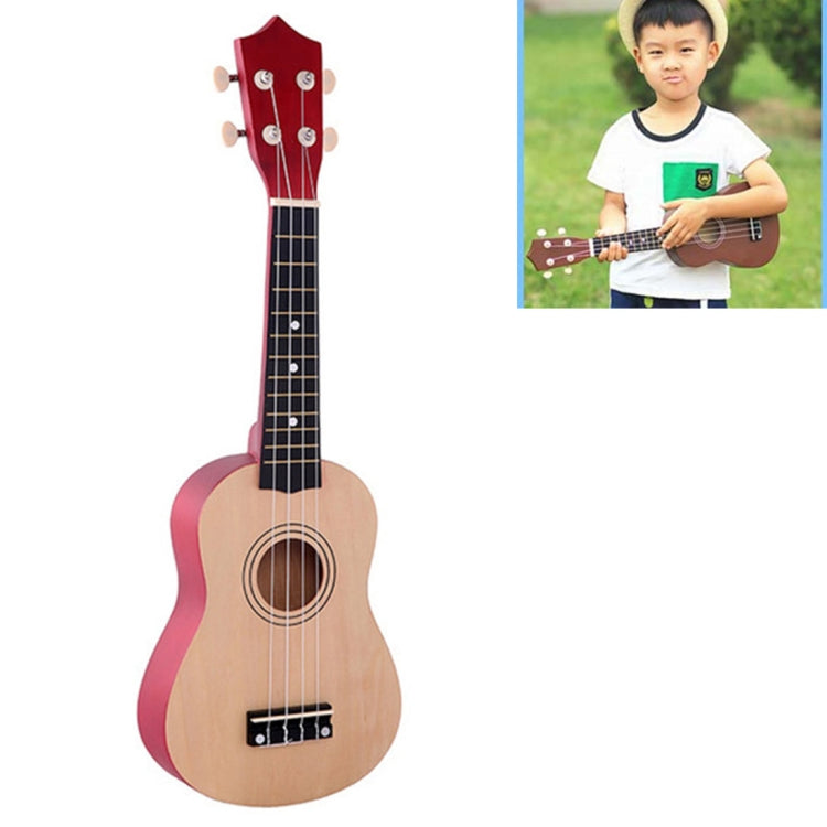 HM100 21 inch Basswood Ukulele Children Musical Enlightenment Instrument(Khaki) by bashfashion