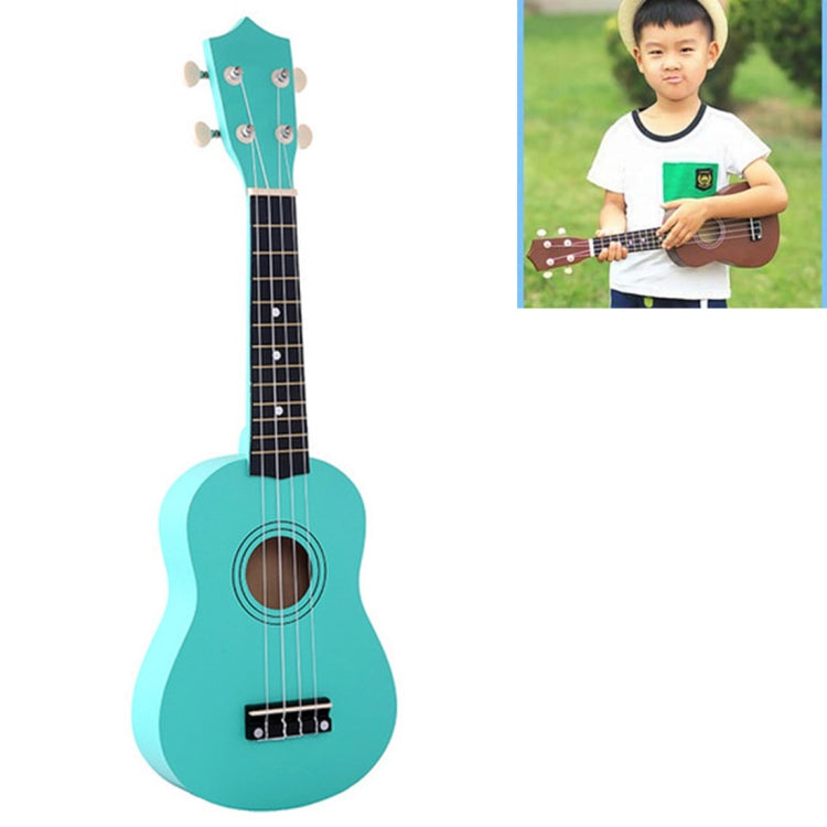 HM100 21 inch Basswood Ukulele Children Musical Enlightenment Instrument(Mint Green) by bashfashion