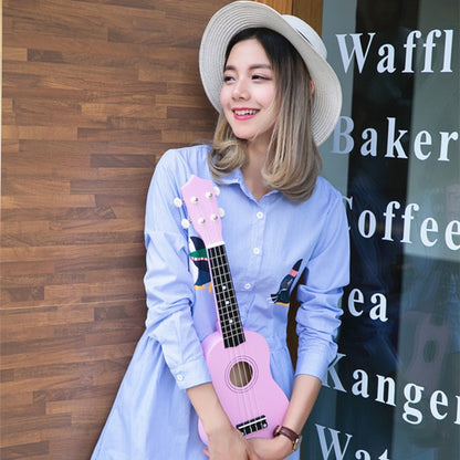 HM100 21 inch Basswood Ukulele Children Musical Enlightenment Instrument(Mint Green) by bashfashion