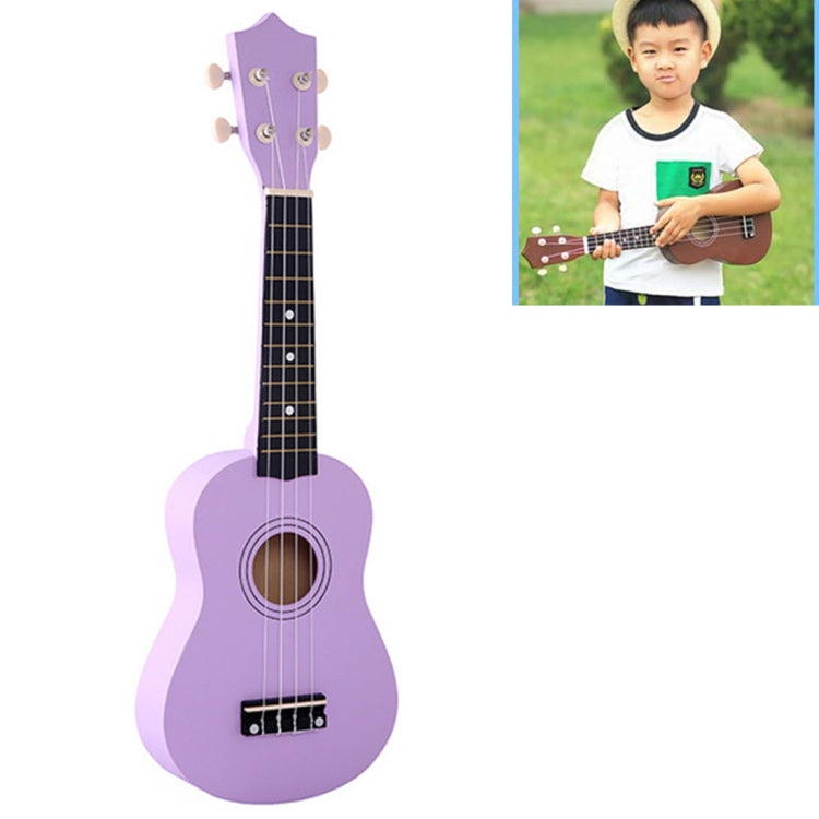 HM100 21 inch Basswood Ukulele Children Musical Enlightenment Instrument(Purple) by bashfashion
