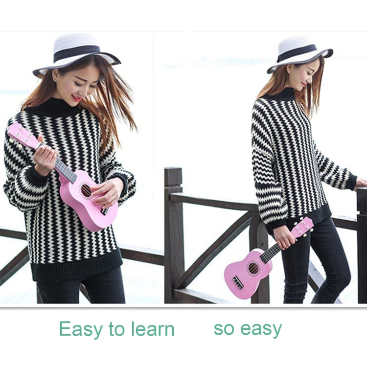 HM100 21 inch Basswood Ukulele Children Musical Enlightenment Instrument(Red) by bashfashion