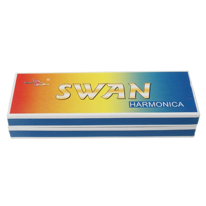 Swan SW24-12A 24-holes Double-sided Harmonica Beginner Polyphony Box Adult Children Beginners Performance by bashfashion
