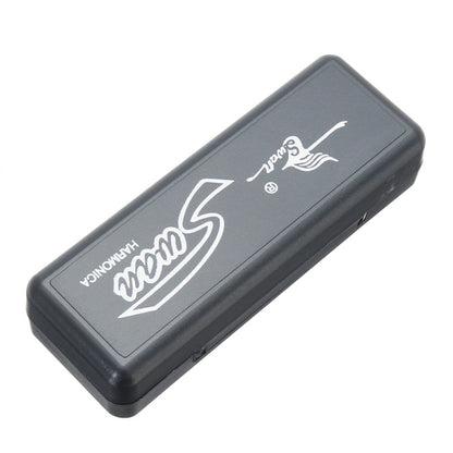 Swan SW1020-7 10 Holes Diatonic Blues Harp Harmonica Adult Student Children Beginner Instruments by bashfashion