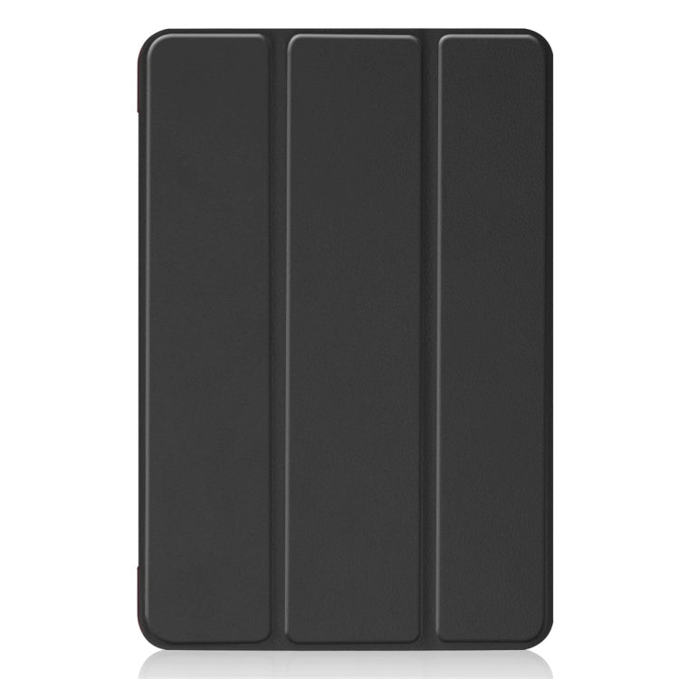 Custer Texture Horizontal Flip Smart PU Leather Case for iPad Mini 4 / Mini 5, with Sleep / Wake-up Function & Three-folding Holder (Black) by bashfashion