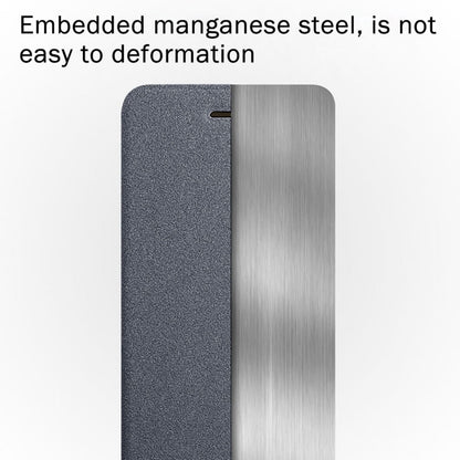 MOFI for Smartisan T2 Crazy Horse Texture Horizontal Flip Leather Case with Holder(Grey) by MOFI