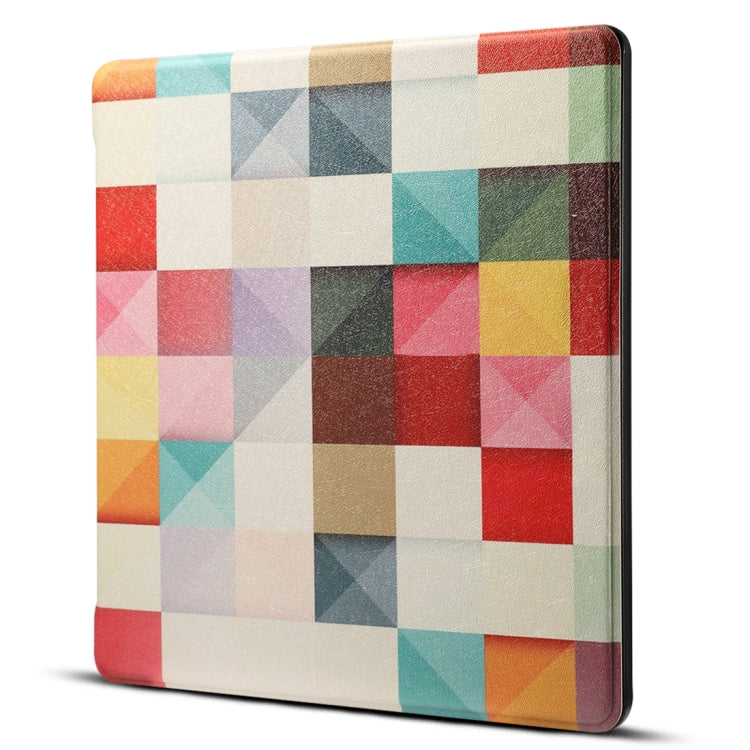 Dibase for Amazon Kindle Oasis 2017 7 inch Print Horizontal Flip PU Leather Protective Case by dibase