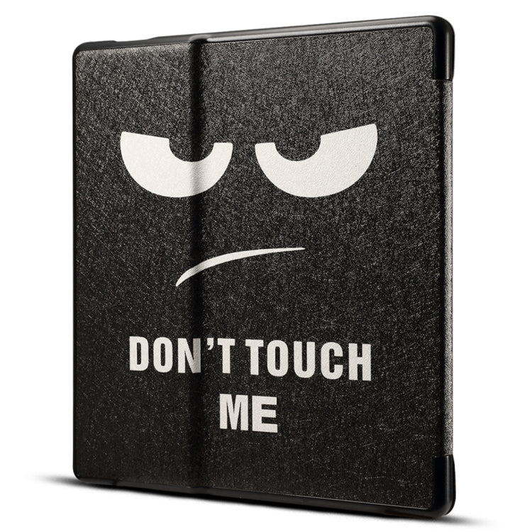 Dibase for Amazon Kindle Oasis 2017 7 inch Print Horizontal Flip PU Leather Protective Case by dibase