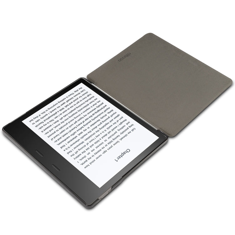 Dibase for Amazon Kindle Oasis 2017 7 inch Print Horizontal Flip PU Leather Protective Case by dibase