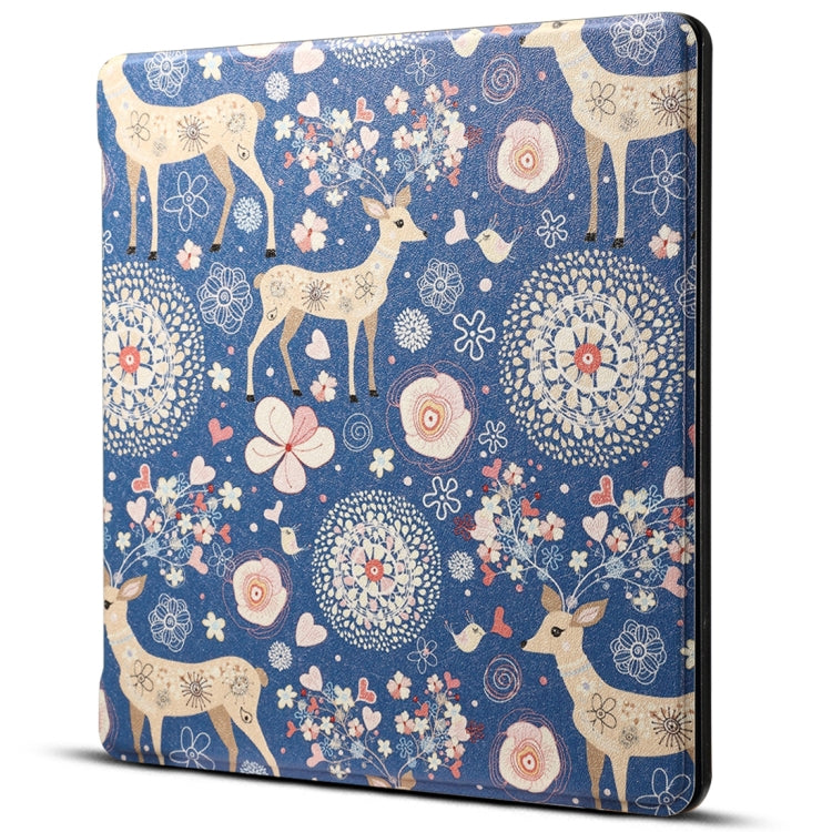 Dibase for Amazon Kindle Oasis 2017 7 inch Print Horizontal Flip PU Leather Protective Case by dibase