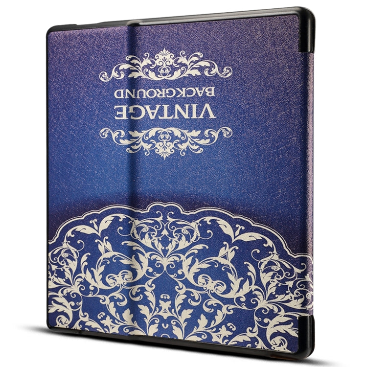 Dibase for Amazon Kindle Oasis 2017 7 inch Print Horizontal Flip PU Leather Protective Case by dibase