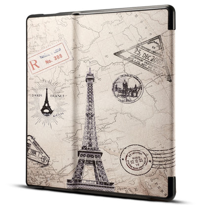 Dibase for Amazon Kindle Oasis 2017 7 inch Print Horizontal Flip PU Leather Protective Case by dibase