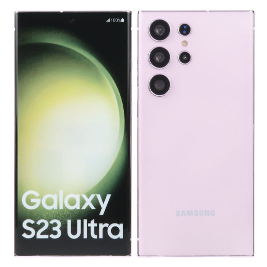 For Samsung Galaxy S23 Ultra 5G Color Screen Non-Working Fake Dummy Display Model(Lavender Purple) by bashfashion