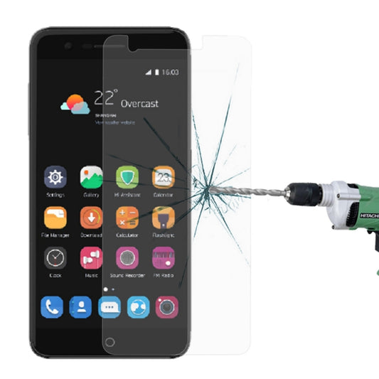 For ZTE Blade V8 Lite / V8 Mini 0.26mm 9H Surface Hardness Explosion-proof Non-full Screen Tempered Glass Screen Film by DIYLooks