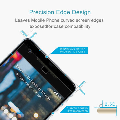 For Google Pixel 2 XL 0.26mm 9H Surface Hardness 2.5D Explosion-proof Tempered Glass Screen Film by DIYLooks