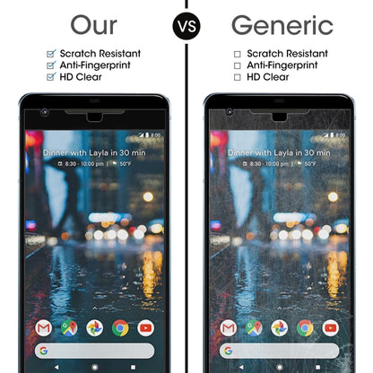For Google Pixel 2 XL 0.26mm 9H Surface Hardness 2.5D Explosion-proof Tempered Glass Screen Film by DIYLooks