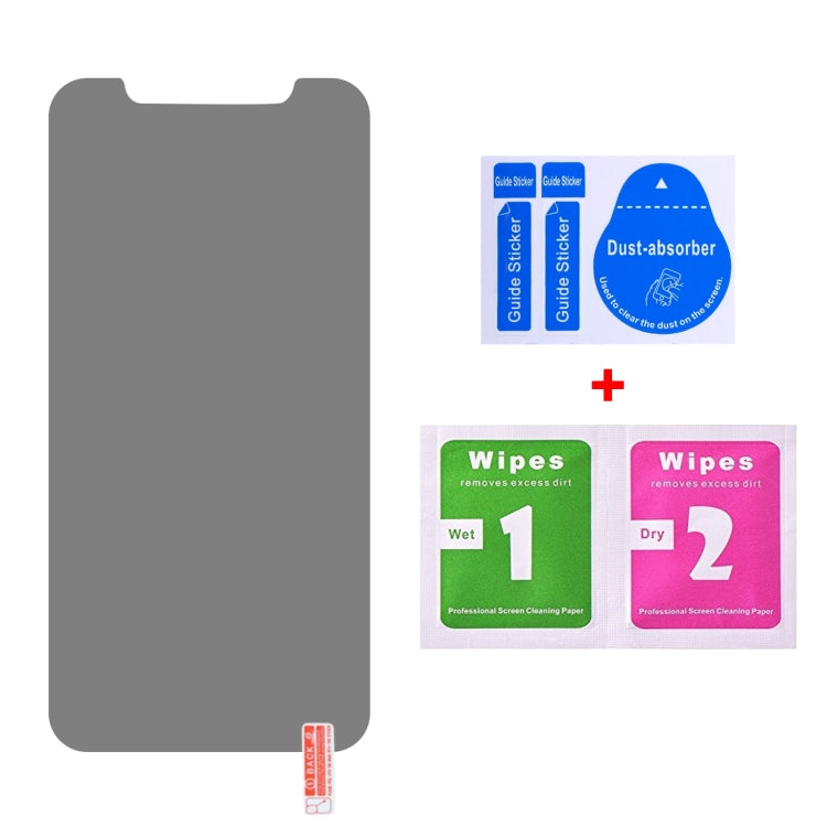 For iPhone XR 0.4mm 9H Surface Hardness 180 Degree Privacy Anti Glare Screen Protector by bashfashion