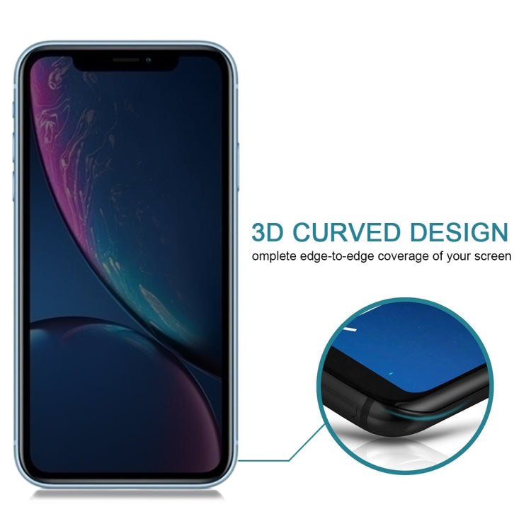 For iPhone XR 0.4mm 9H Surface Hardness 180 Degree Privacy Anti Glare Screen Protector by bashfashion