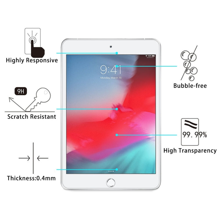 0.4mm 9H Surface Hardness Explosion-proof Tempered Glass Film for iPad mini / mini 2 Retina / mini 3 by bashfashion