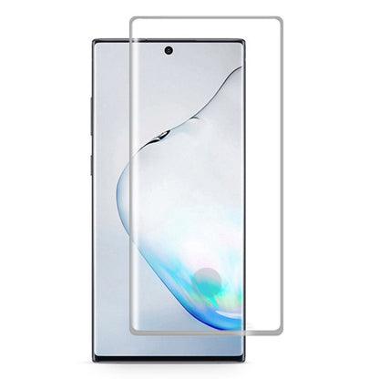 For Galaxy Note 10+ 3D Curved Edge Glue Curved Full Screen Tempered Glass Film, Fingerprint Unlock Is Supported(Transparent) by bashfashion