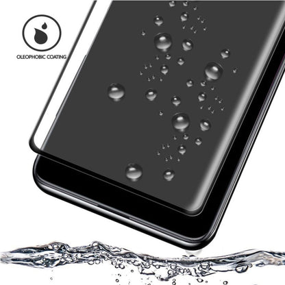 For Galaxy Note 10+ 3D Curved Edge Glue Curved Full Screen Tempered Glass Film, Fingerprint Unlock Is Supported(Transparent) by bashfashion