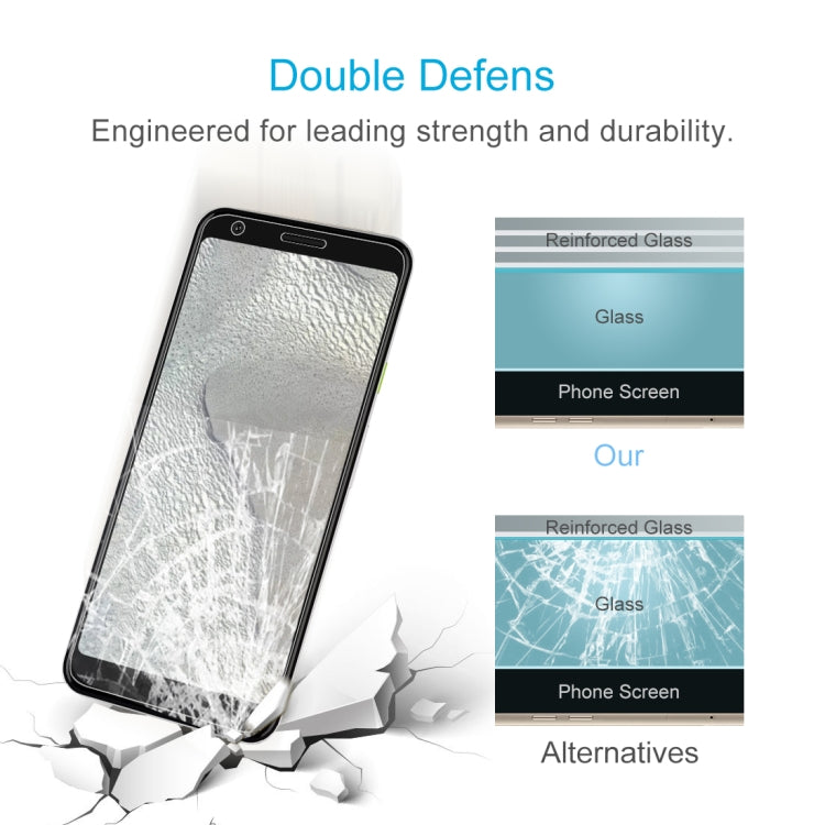 0.26mm 9H 2.5D Tempered Glass Film for Google Pixel 3 Lite by DIYLooks