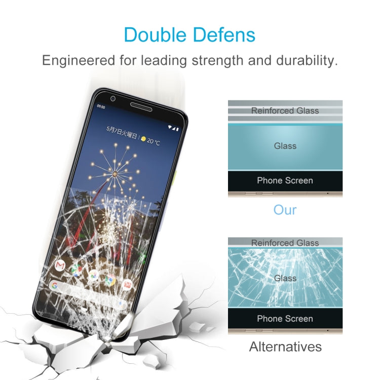 0.26mm 9H 2.5D Tempered Glass Film for Google Pixel 3A XL by DIYLooks