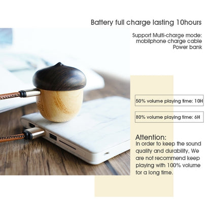 A020 Portable Nut Outdoor Bluetooth V2.1 Speaker with Mic, Support Hands-free by bashfashion