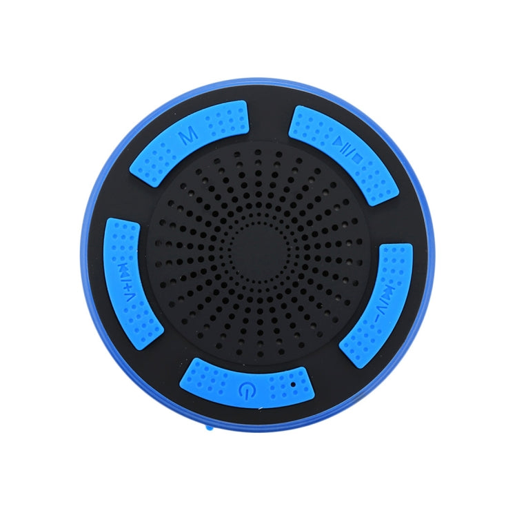 F013 Mini Portable IPX7 Waterproof Bluetooth V4.0 Stereo Speaker MP3 Player with Colorful LED Light & Suction Cup, Built-in Mic, Support FM Radio, Bluetooth Distance: 10m by bashfashion
