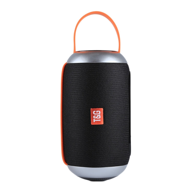 T&G TG112 Portable Bluetooth Speaker, with Mic & FM Radio Function, Support Hands-free & TF Card & U Disk Play(Black) by T&G