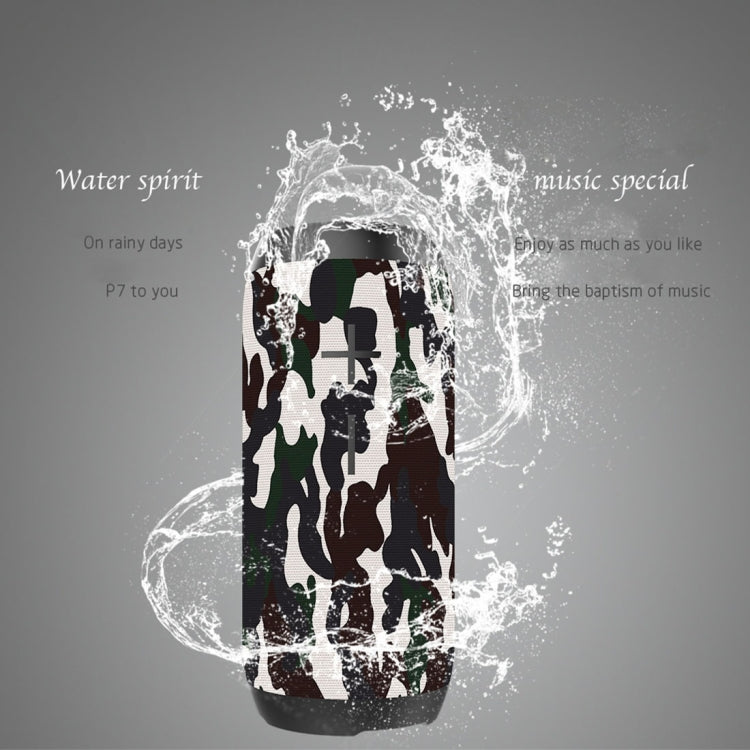 HOPESTAR P7 Mini Portable Rabbit Wireless Bluetooth Speaker, Built-in Mic, Support AUX / Hand Free Call / FM / TF(Army Green) by HOPESTAR