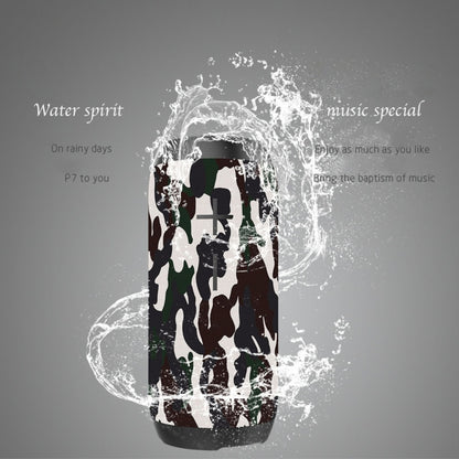 HOPESTAR P7 Mini Portable Rabbit Wireless Bluetooth Speaker, Built-in Mic, Support AUX / Hand Free Call / FM / TF(Army Green) by HOPESTAR