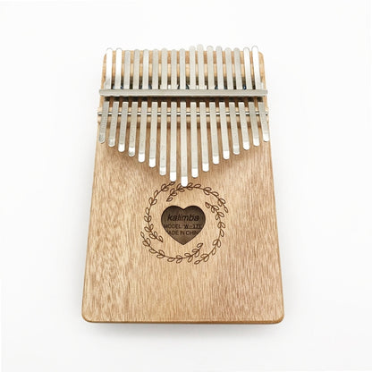17 Tone Mahogany Wood Thumb Piano Kalimba by bashfashion