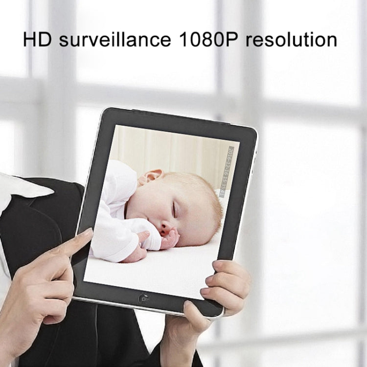 Indoor 4CH HD 1080P Security Wireless IP IR Camera Wifi Kit, Support Night Vision / PIR Detection / Two-Way Audio & Micro SD Card (128GB Max, IR Distance: 9m(White) by bashfashion