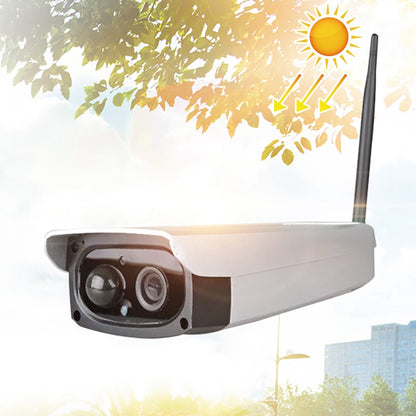 VESAFE VS-Y3 Outdoor HD 1080P Solar Power Security IP Camera, Support Motion Detection & PIR Wake up, IP66 Waterproof(White) by bashfashion