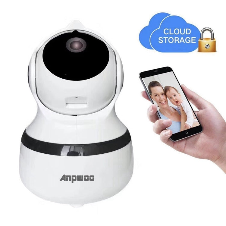 Anpwoo Altman 2.0MP 1080P HD WiFi IP Camera, Support Motion Detection / Night Vision(White) by Anpwoo