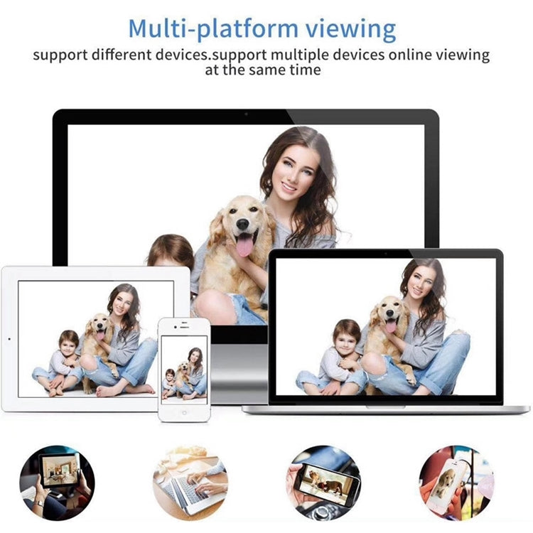 Anpwoo Altman 2.0MP 1080P HD WiFi IP Camera, Support Motion Detection / Night Vision(White) by Anpwoo