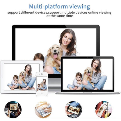 Anpwoo Altman 2.0MP 1080P HD WiFi IP Camera, Support Motion Detection / Night Vision(White) by Anpwoo