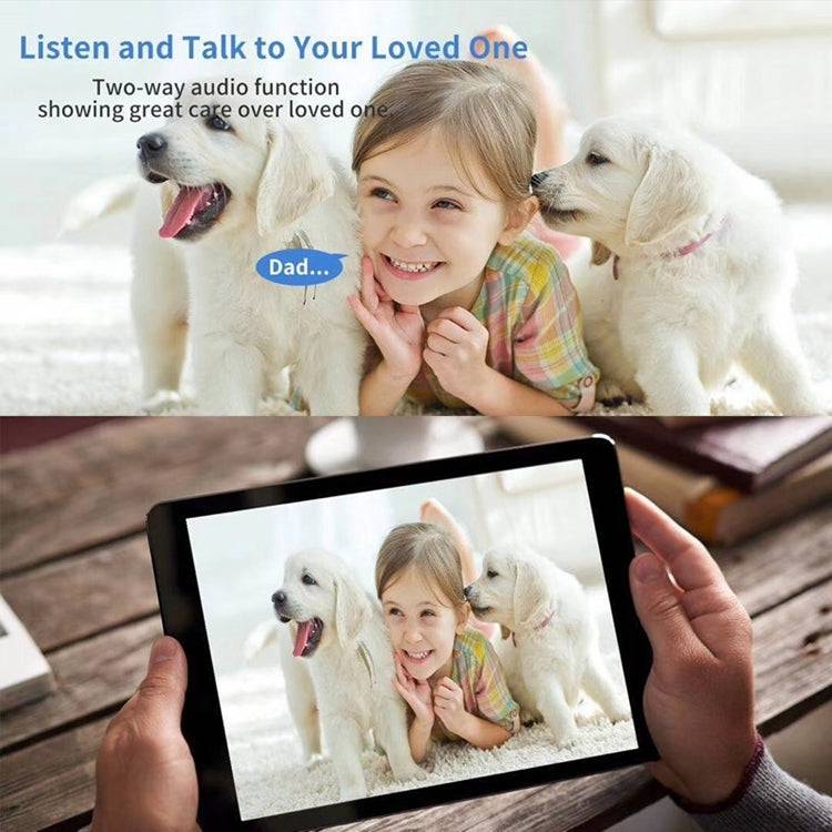 Anpwoo AP001 1.0MP 720P HD WiFi IP Camera, Support Motion Detection / Night Vision(White) by Anpwoo