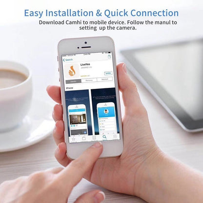 Anpwoo AP001 1.0MP 720P HD WiFi IP Camera, Support Motion Detection / Night Vision(White) by Anpwoo