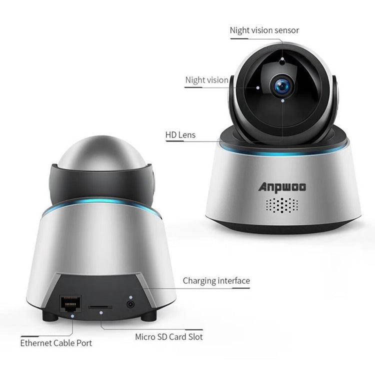 Anpwoo Astronaut 2.0MP 1080P 1/3 inch CMOS HD WiFi IP Camera, Support Motion Detection / Night Vision by Anpwoo