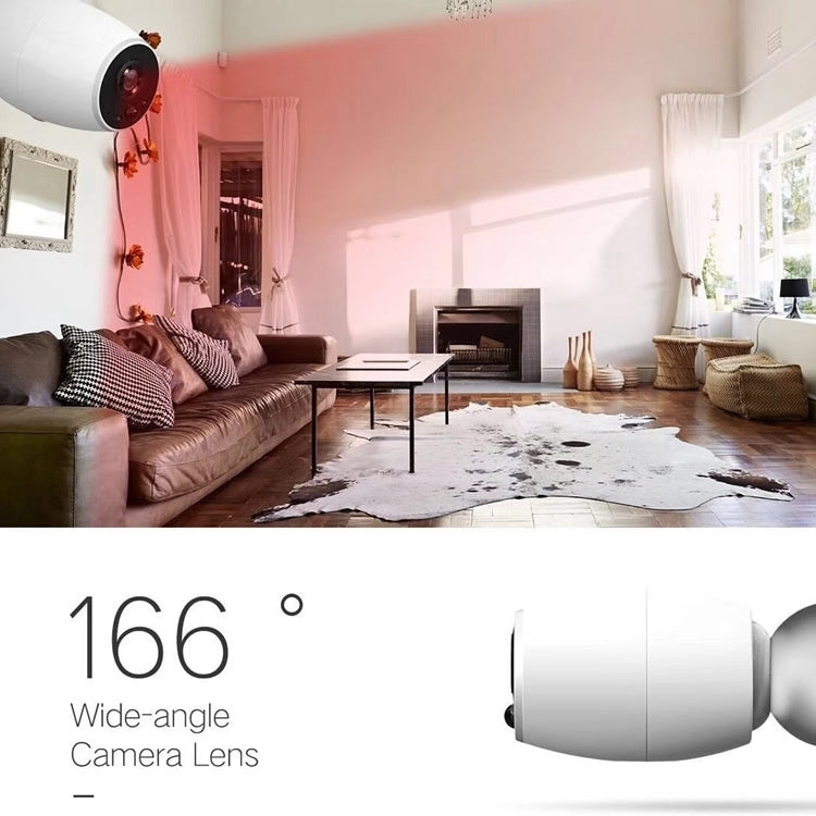 Anpwoo Cannon 1.3MP 960P 1/3 inch CMOS HD WiFi IP Camera With Tripod Holder, Support Motion Detection / Night Vision(White) by Anpwoo