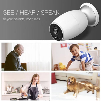 Anpwoo Cannon 1.3MP 960P 1/3 inch CMOS HD WiFi IP Camera With Tripod Holder, Support Motion Detection / Night Vision(White) by Anpwoo