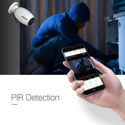 Anpwoo Cannon 1.3MP 960P 1/3 inch CMOS HD WiFi IP Camera With Tripod Holder, Support Motion Detection / Night Vision(White) by Anpwoo