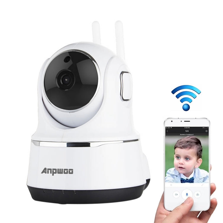 Anpwoo Guardian 2.0MP 1080P 1/3 inch CMOS HD WiFi IP Camera, Support Motion Detection / Night Vision(White) by Anpwoo