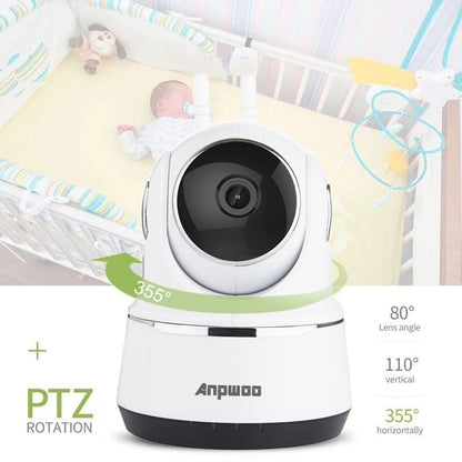 Anpwoo Guardian 2.0MP 1080P 1/3 inch CMOS HD WiFi IP Camera, Support Motion Detection / Night Vision(White) by Anpwoo