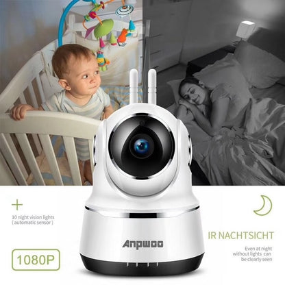 Anpwoo Guardian 2.0MP 1080P 1/3 inch CMOS HD WiFi IP Camera, Support Motion Detection / Night Vision(White) by Anpwoo