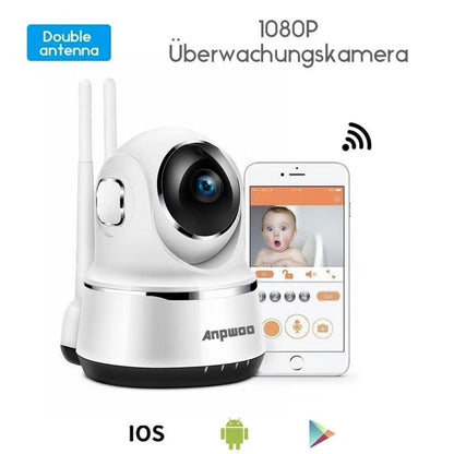 Anpwoo Guardian 2.0MP 1080P 1/3 inch CMOS HD WiFi IP Camera, Support Motion Detection / Night Vision(White) by Anpwoo