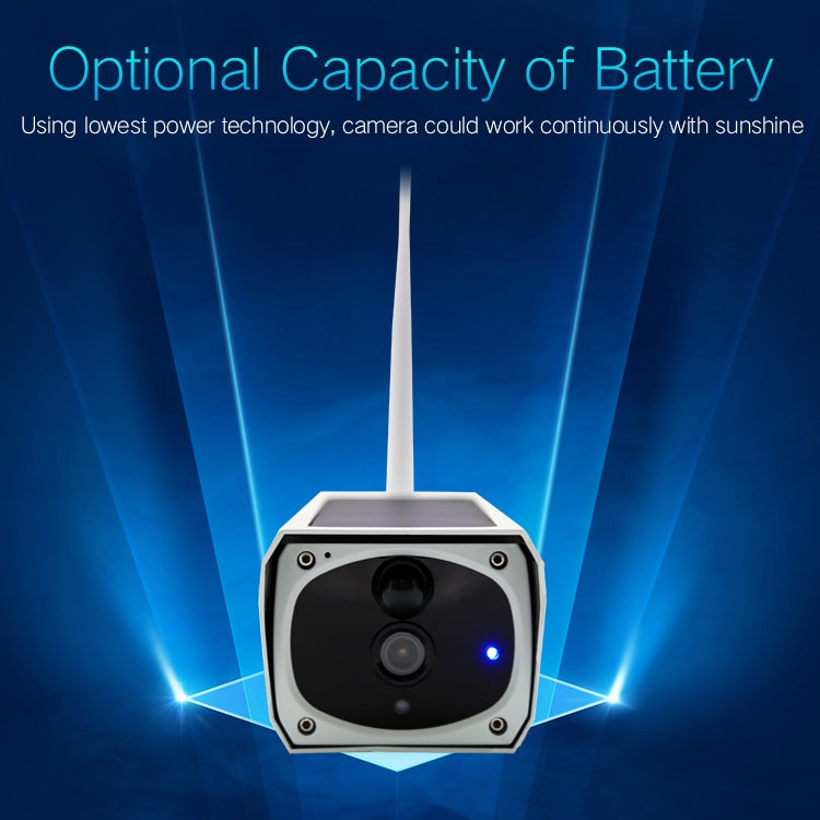 YS-Y4 1080P HD Solar Wifi Battery Camera, Support Motion Detection & Infrared Night Vision & SD Card(Max 32GB) by bashfashion