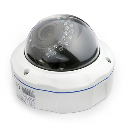 TV-537H5/IP AF POE H.264++ 5MP IP Dome Camera Auto Focus 4x Zoom 2.8-12MM Lens Surveillance Cameras(White) by bashfashion